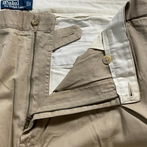 90s Polo by Ralph Lauren ブラウンチノパンツ 詳細写真11