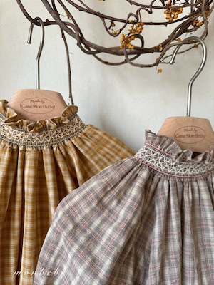 【即納】monbebe / マドレーヌチェックスーツ