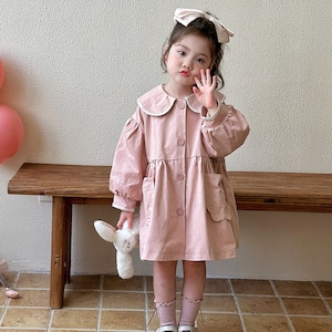 秋ビッグポケットトレンチコート