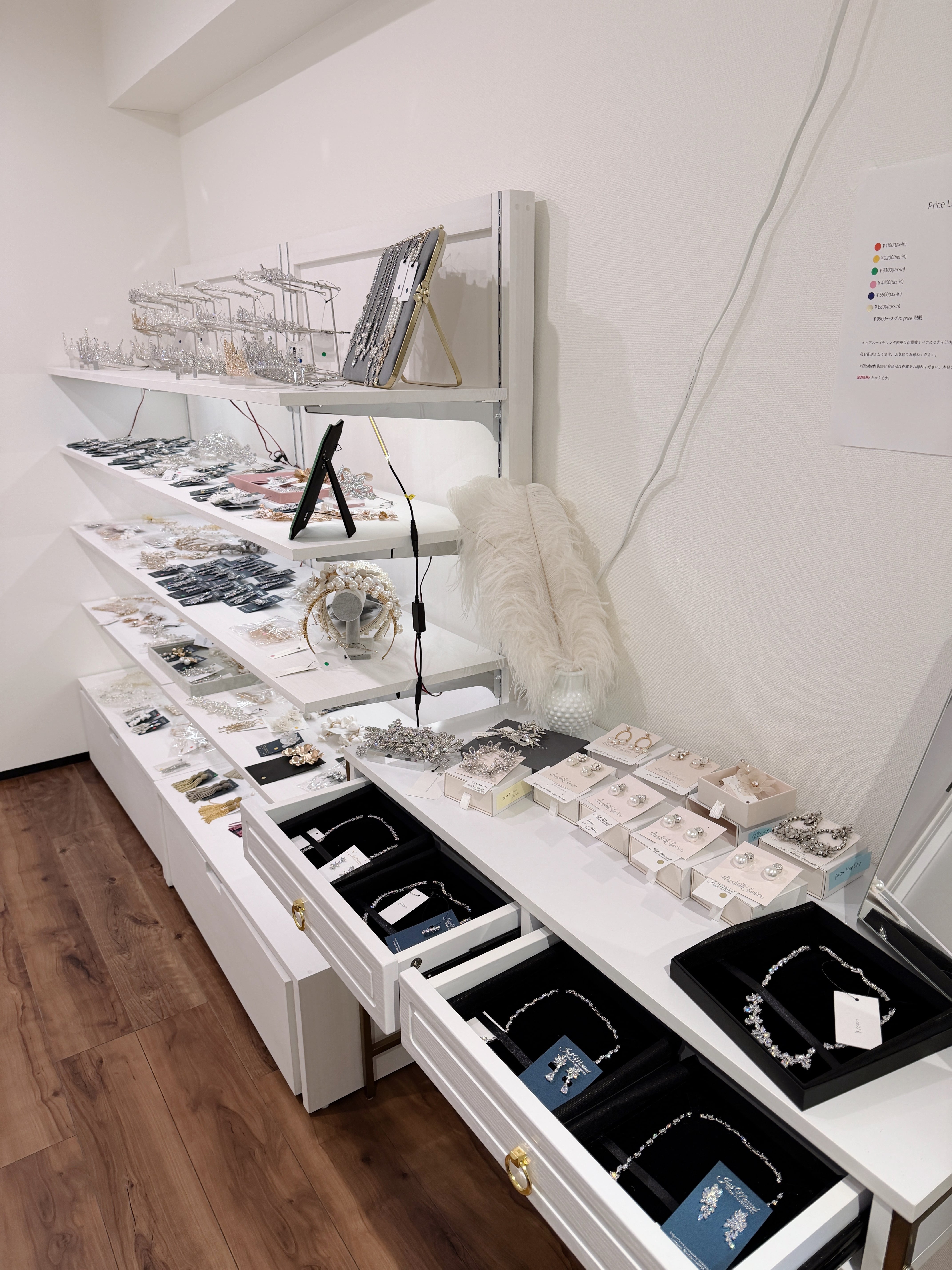 ブライダルアクセサリー 東京 実店舗】東京 六本木店ポップアップ