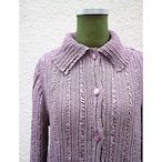 Purple pleats shirt