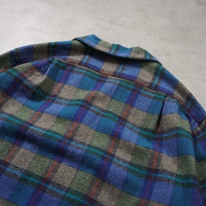 70s PENDLETON Board Shirt plaid L 古着
