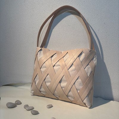 BARDOT ROSE  メッシュ×ポケットトート