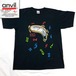 XZ491 90s サルバトールダリ アート Tシャツ USA製 溶ける時計