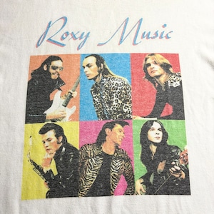 early 2000’s ROXY MUSIC music tee
