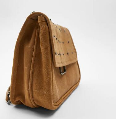 スプリットスエード仕上げクロスボディバッグ | hrselect