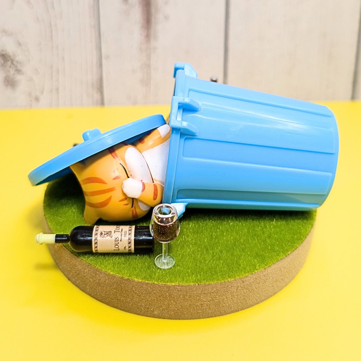 酔いどれにゃんこ インテリア 猫 置物 オブジェ