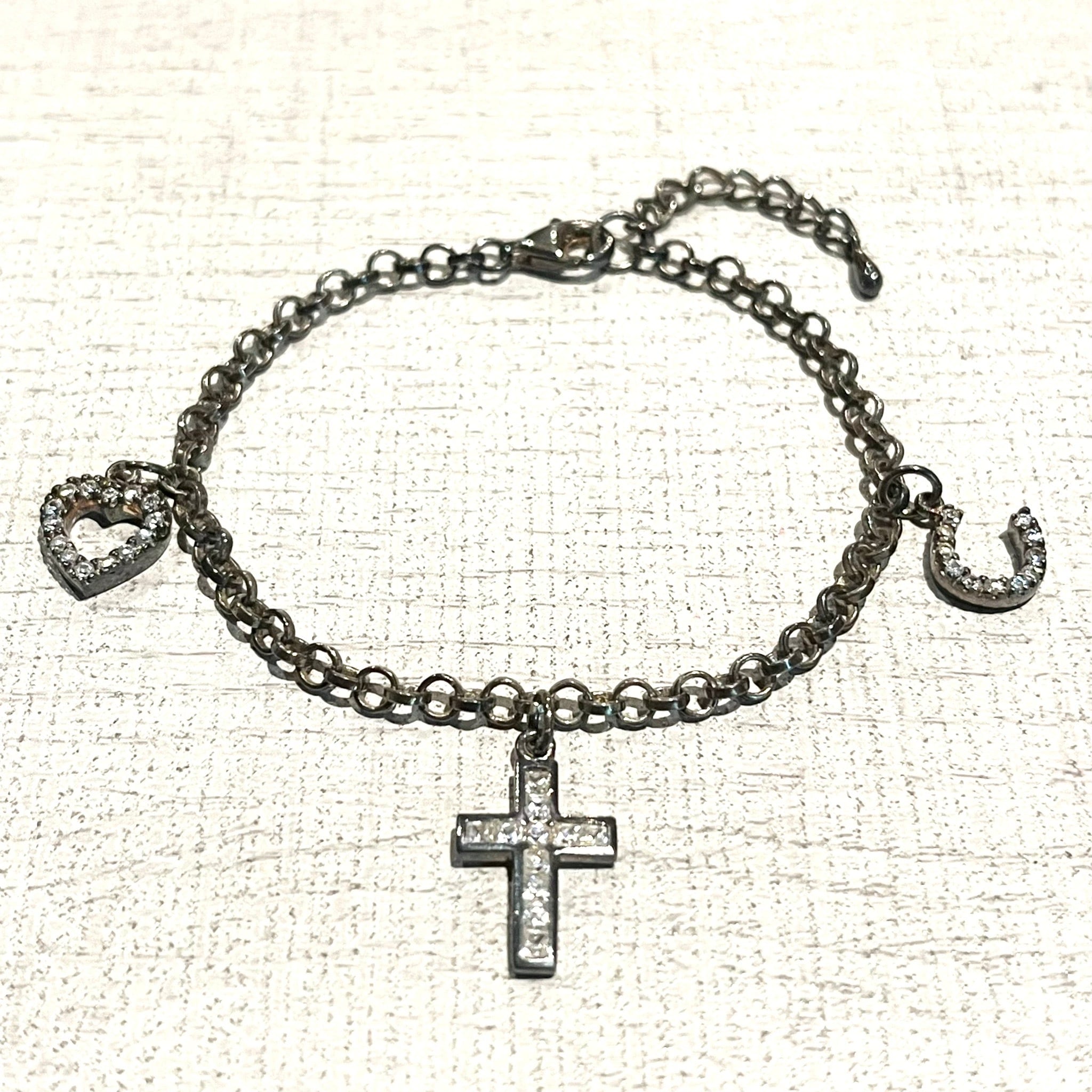 PEARL DESIGN S FOOK BRACELET -SILVER925- シルバーパール
