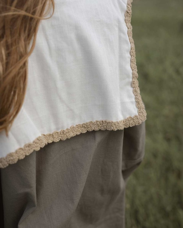 《即納》son and daughter / Talie Embroidery Mini Dress