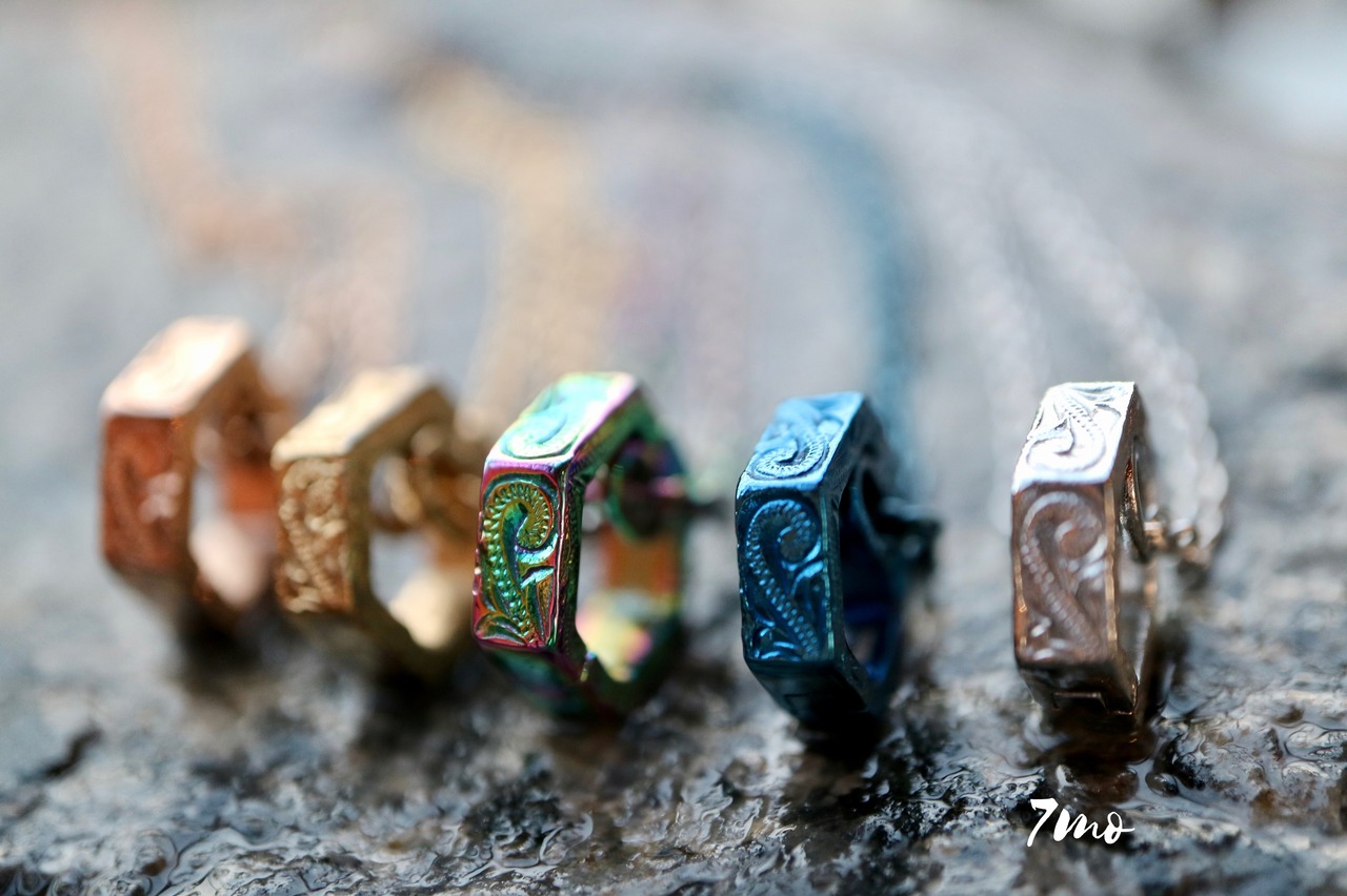 316Lリングホルダーネックレス