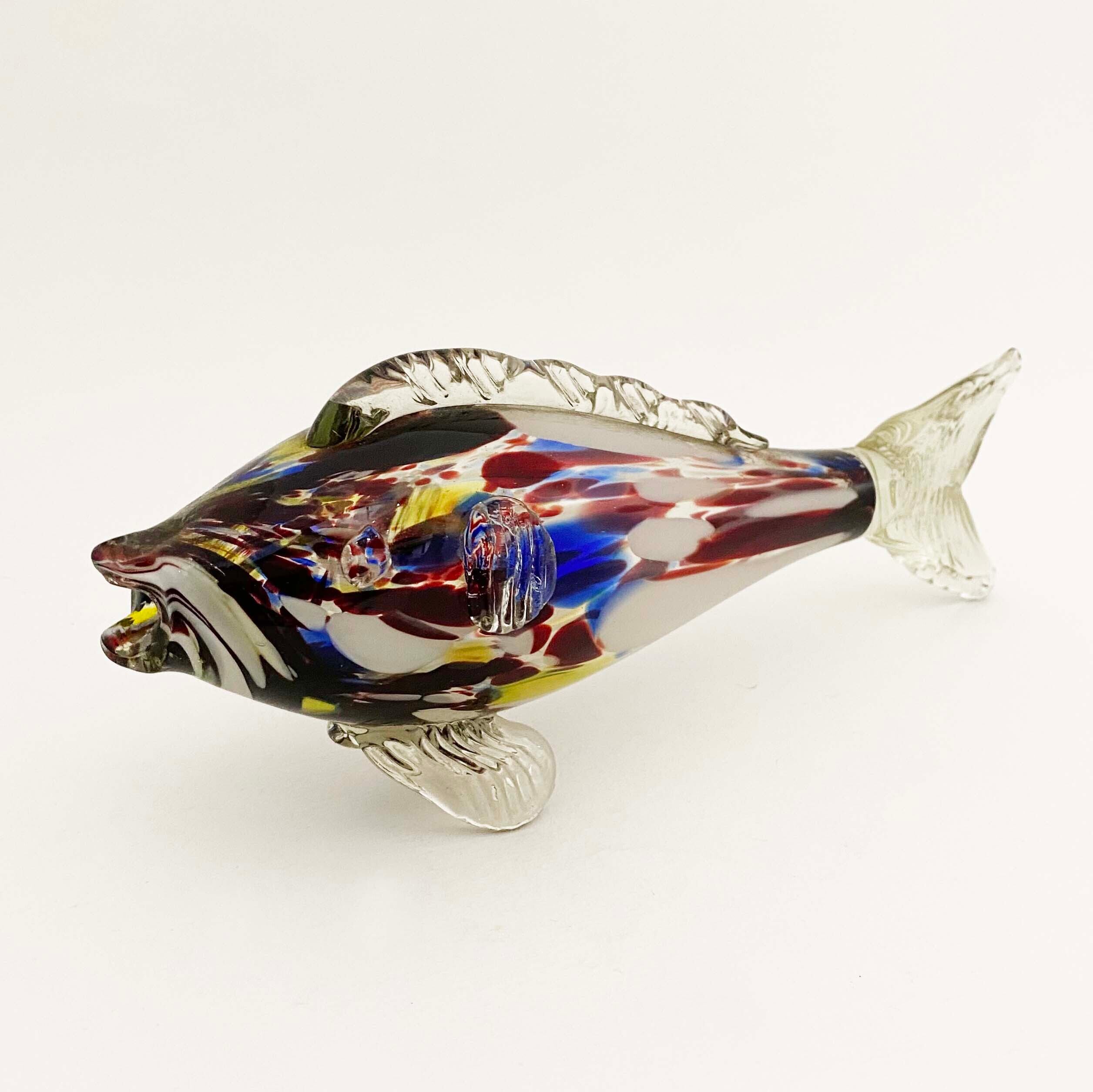 ヴィンテージ ガラス細工（魚）