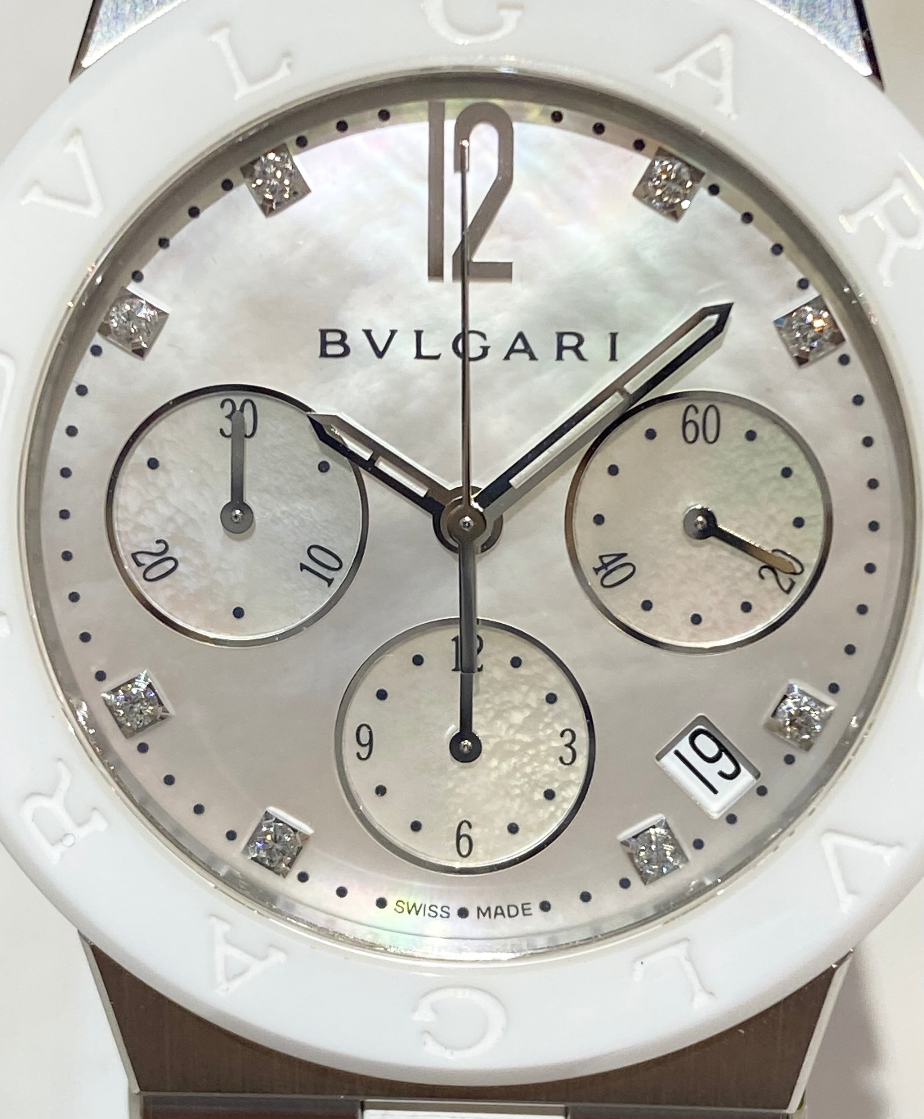 BVLGARI ブルガリ レディース 腕時計 ディアゴノ DG37WSCVDCH/8 | TTJ
