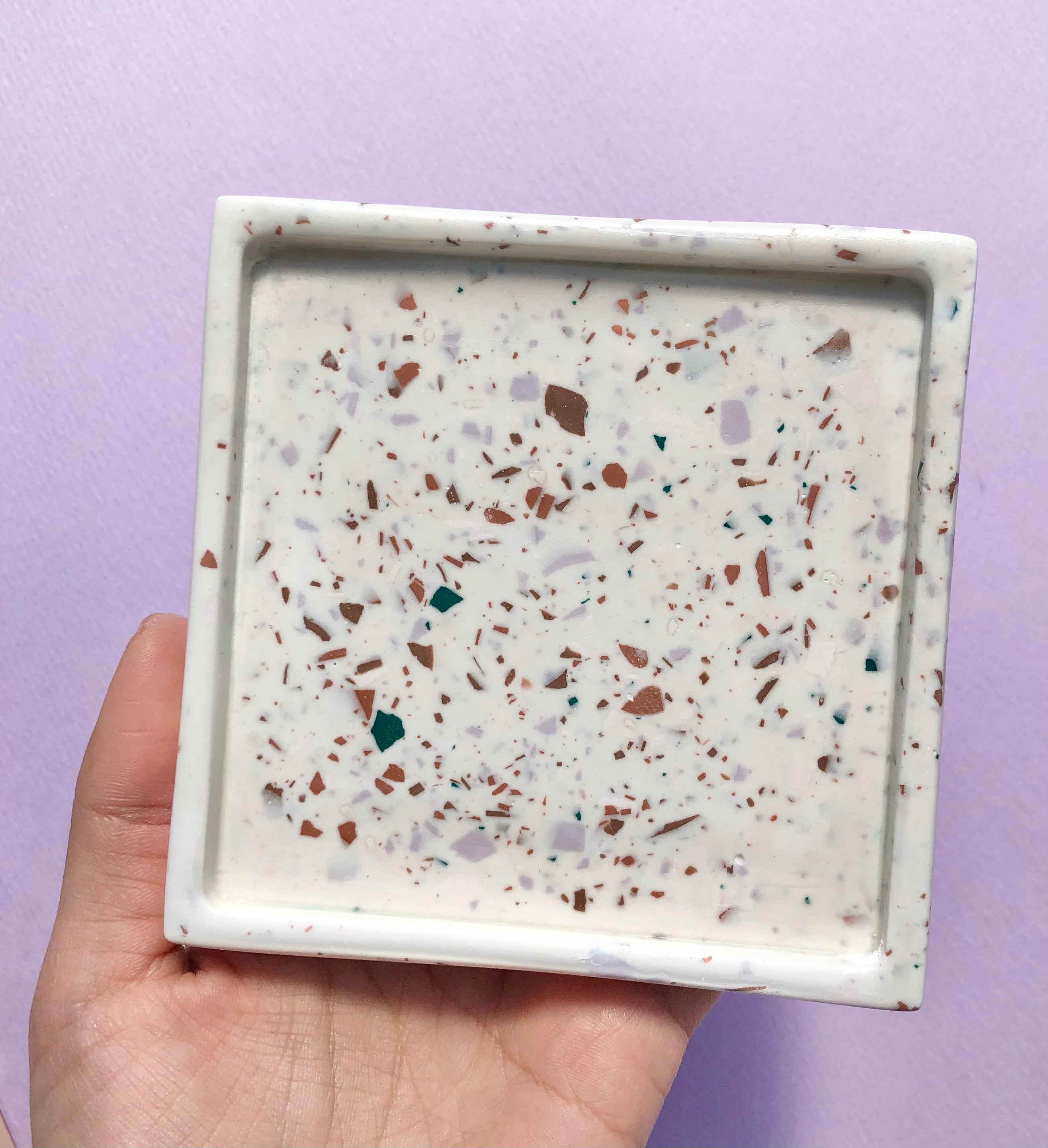 【sample sale】テラゾー terrazzo コースター マルチトレイ アクセサリートレイ 韓国インテリア