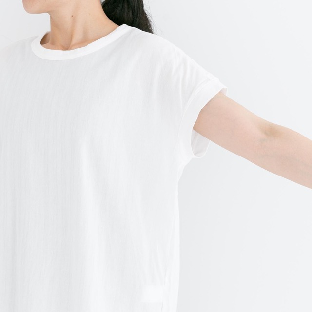 プリット prit 40/1ビワコットンフレンチスリーブ(P92326)全4色【ネコポス可】