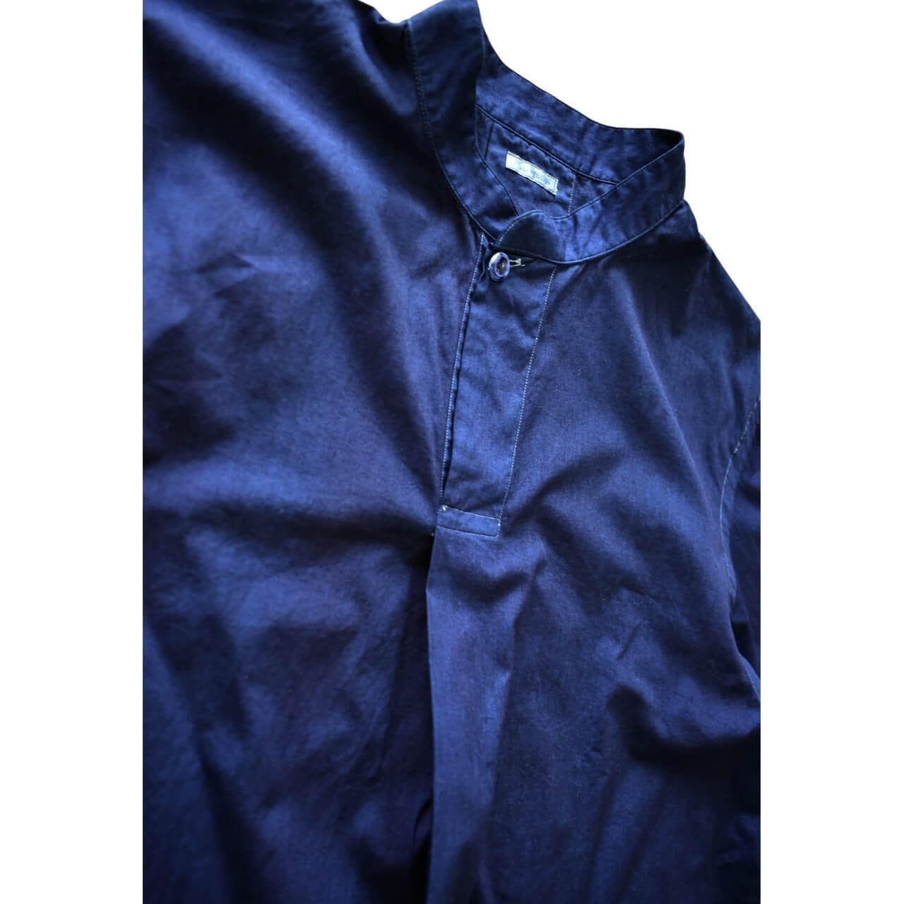 SOWBOW / 蒼氓シャツ (K) FRONT TUCK PULLOVER SHIRTS S/S Broad
