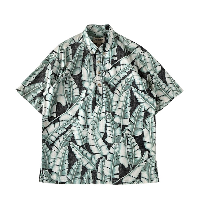 USED Aloha shirt / Cooke street  / size M