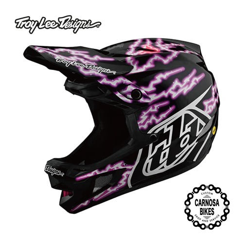【Troy Lee Designs】D4 COMPOSITE HELMET [D4 コンポジット ヘルメット] Red Bull Rampage Static Black