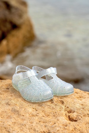 igor(イゴール)CLASICA CRISTAL TRANSGLITTER クリア(11cm/12cm/13cm/14cm/15cm/16cm/17cm/18cm/19cm/20cm/21cm)サンダル ラメ グリッター
