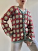 60-70s Vintage Granny Knit Cardigan