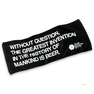 Spree / BEER TOWEL -A black