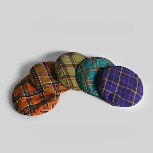 Plaid Beret KRE1612