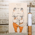 けろ太とオタマ*ドローイング