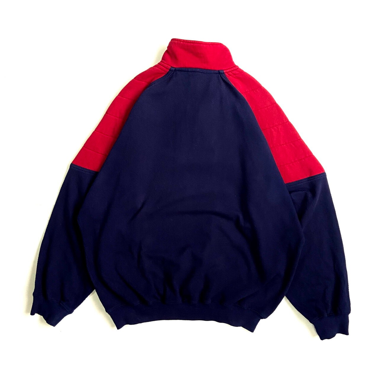 90年代 adidas アディダス ハーフジップ スウェット メンズL相当 古着 