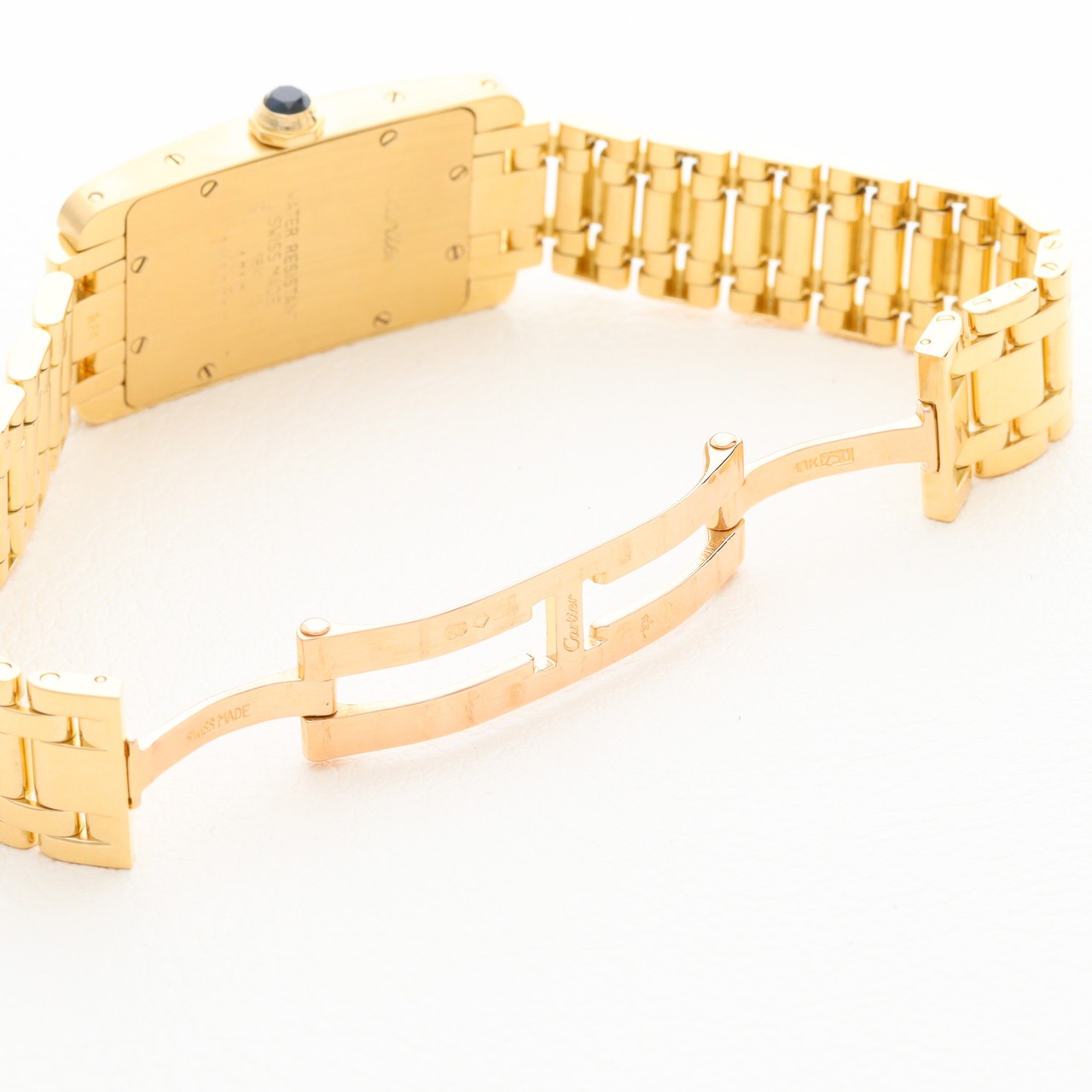 カルティエ タンクアメリカン SM YG ブレスレット