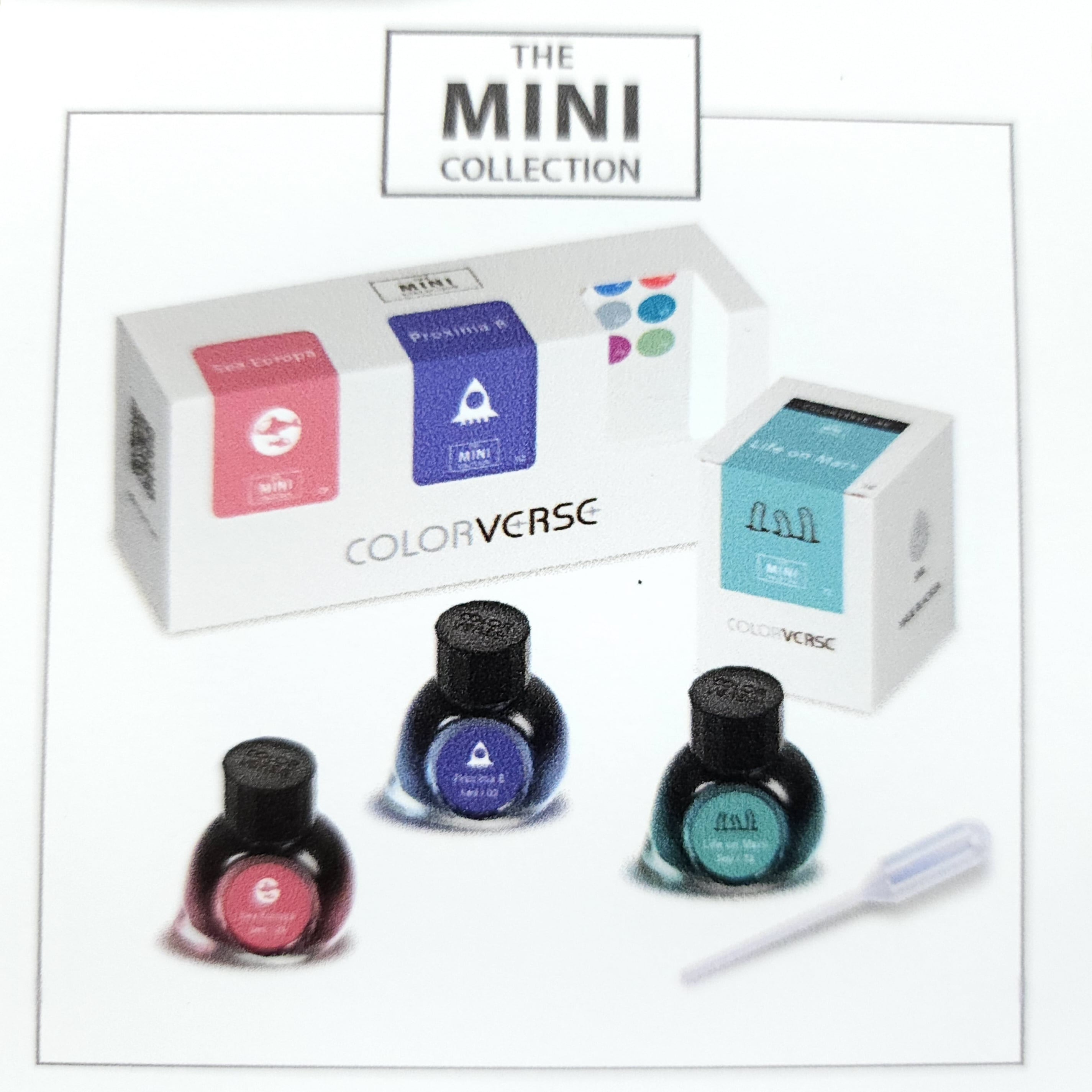 COLORVERSE ミニインクボトル セット COLORVERSE】THE MINI COLLECTION / 5mlインクボトル【カラーバース