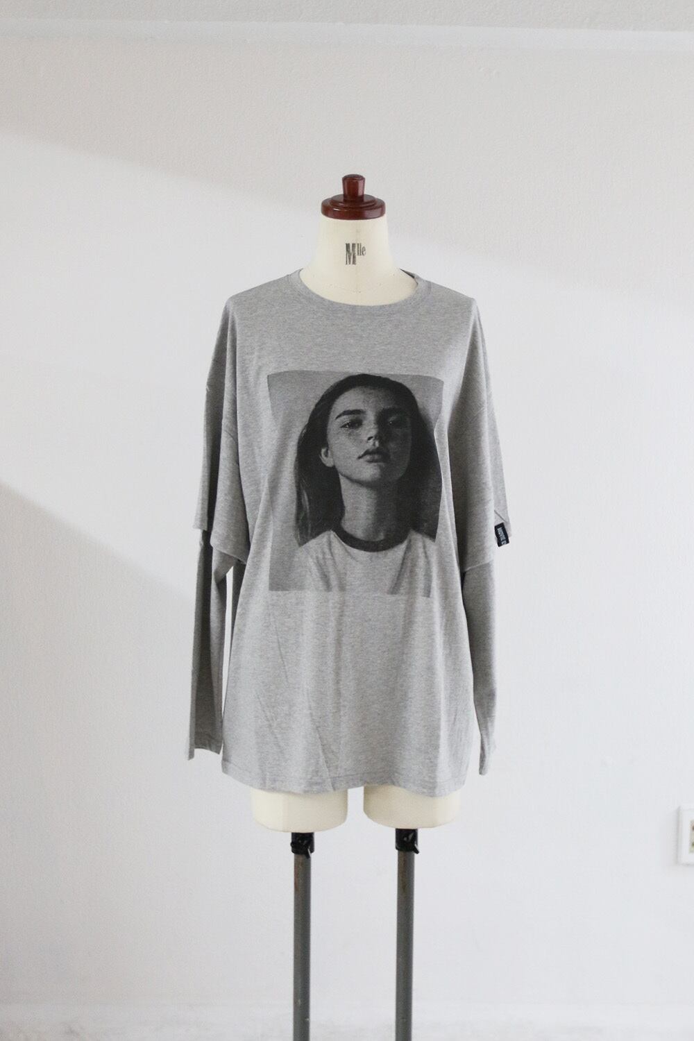 girlレイヤードロングTシャツ(W26W2043H)