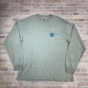 HARLEY DAVIDSON L/S T-SHIRT GRAY SIZE XL