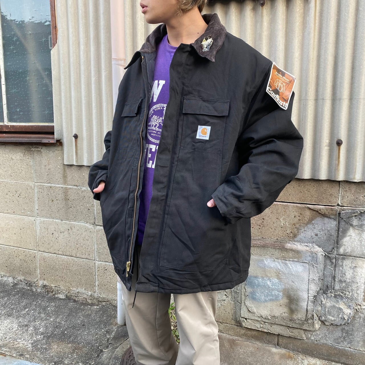 USA製 carhartt UTILITY COAT XLサイズ