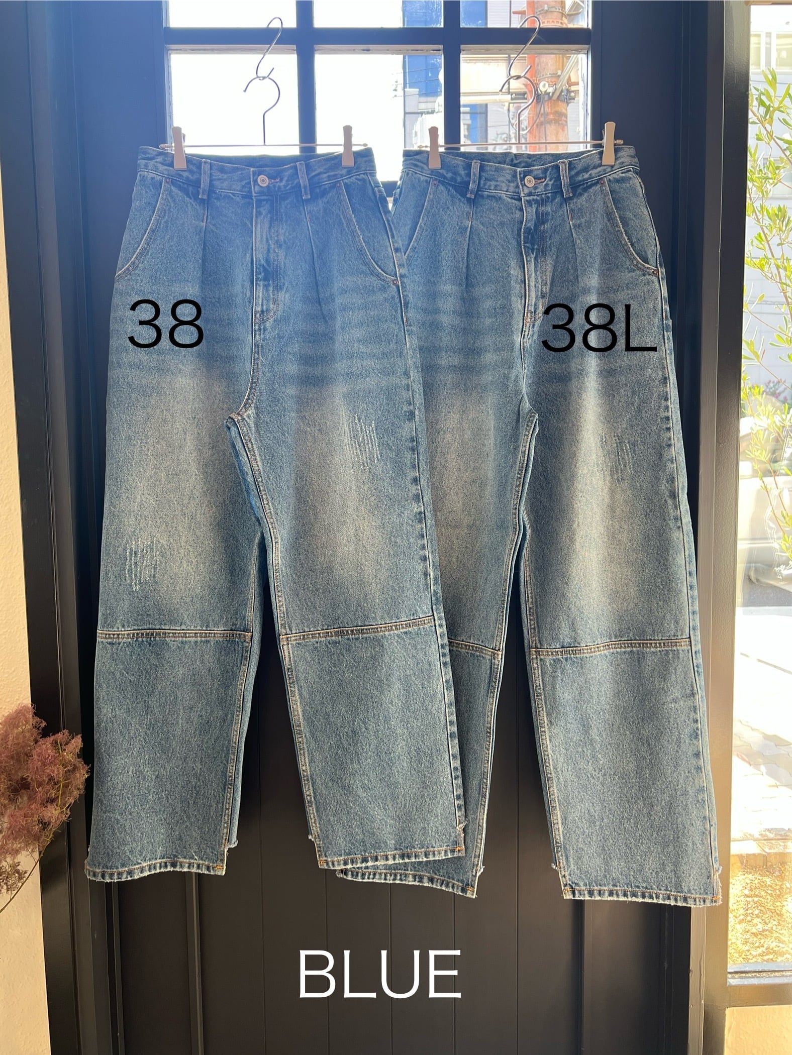 【YENN】ハイライズタックワイドデニム／HIGH RISE TUCK WIDE PT　[Y253-31101]