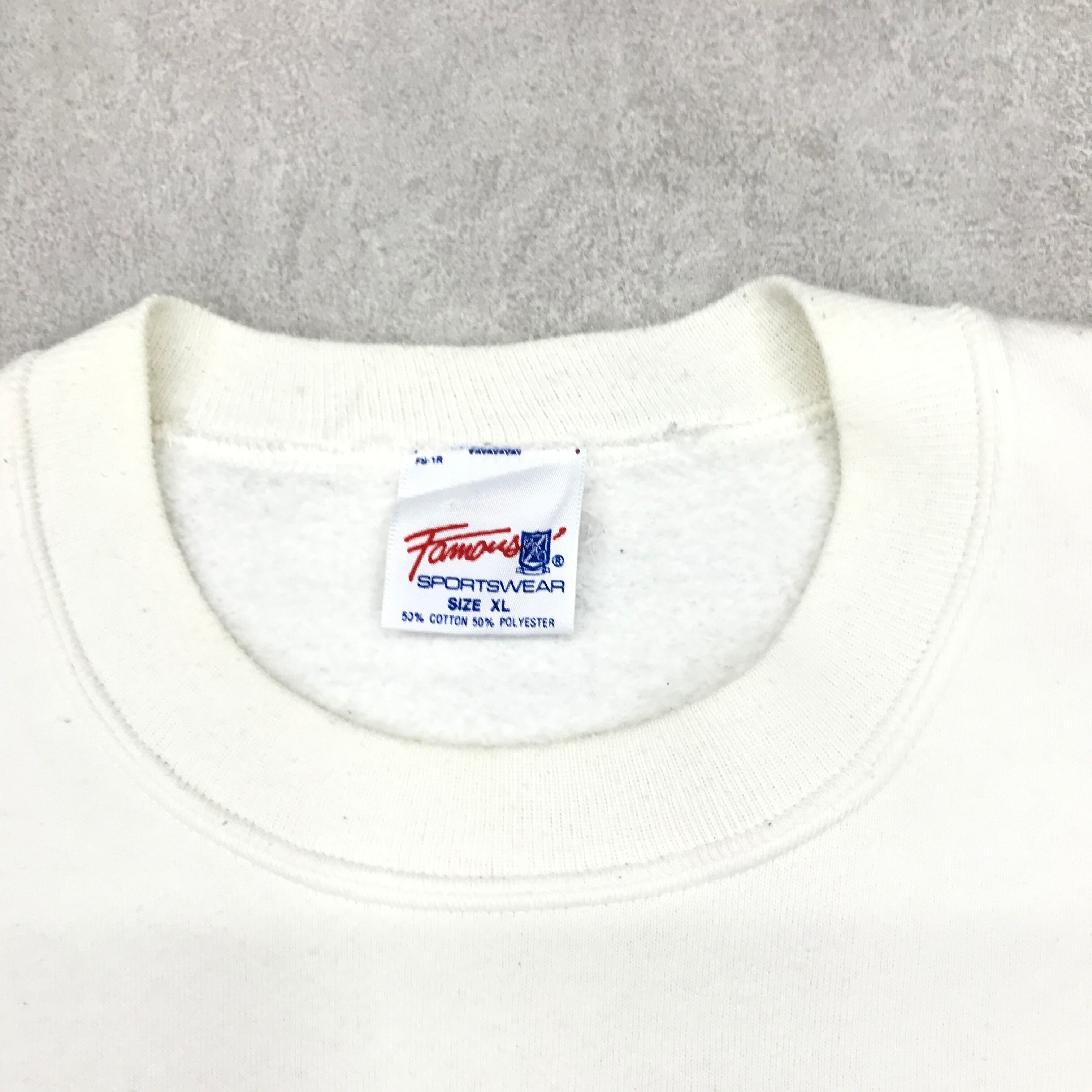 SALE]11/27迄 期間限定価格 90年代 真っ白 XL FSSC FAMOUS SPORTS WEAR ...