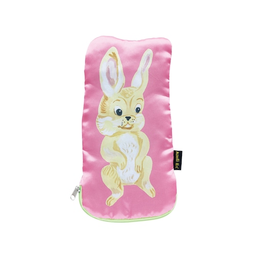 【Nathalie Lete】Satin pouch（Rabbit）