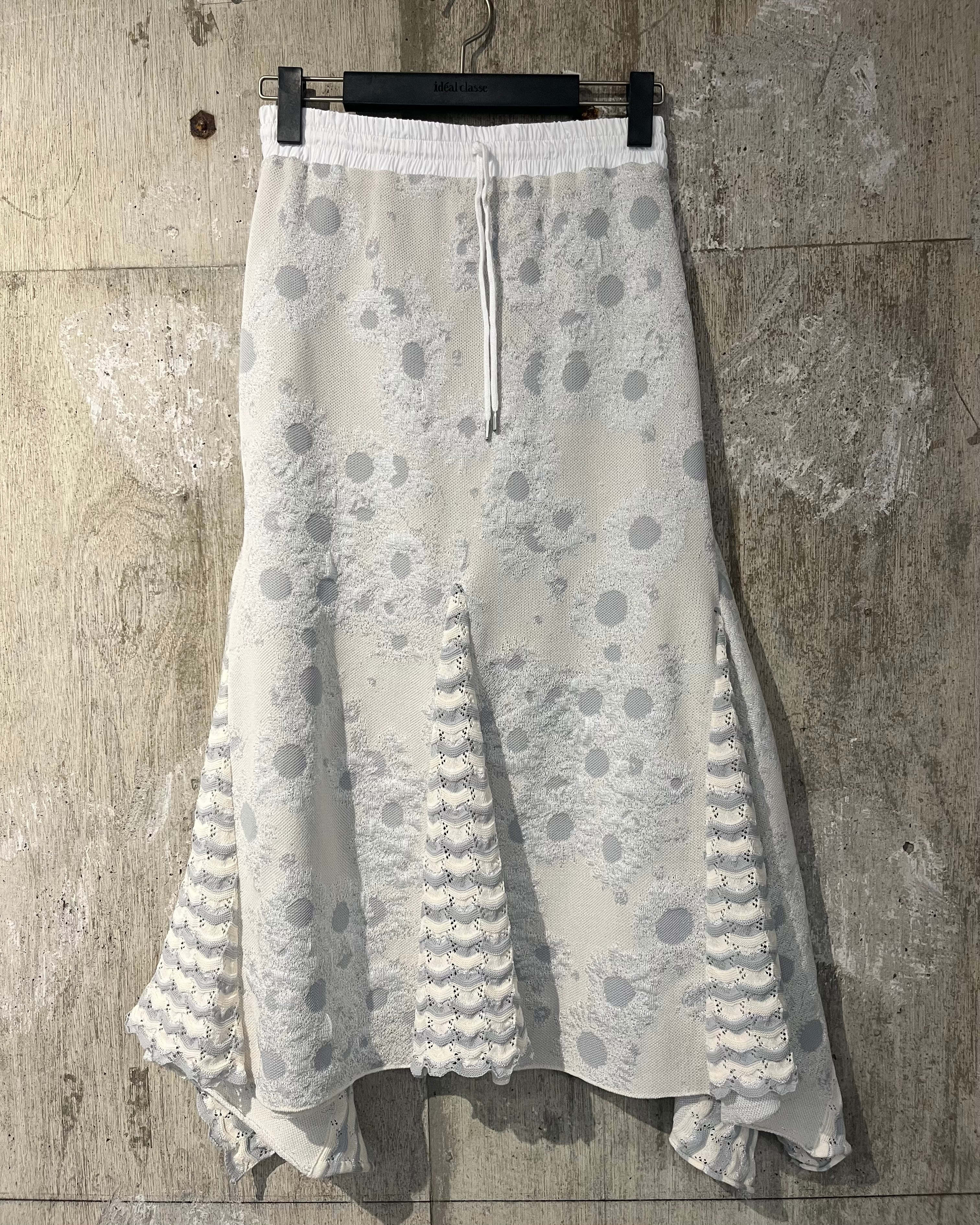 ODAKHA(オダカ) margaret skirt *未使用 MARGARET KNIT SKIRT PLAID 