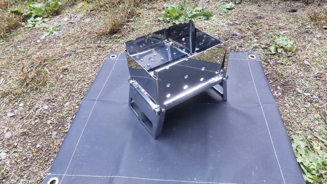 焚火台『FireBook - STAINLESS』 [送料別] | sugear.base.shop