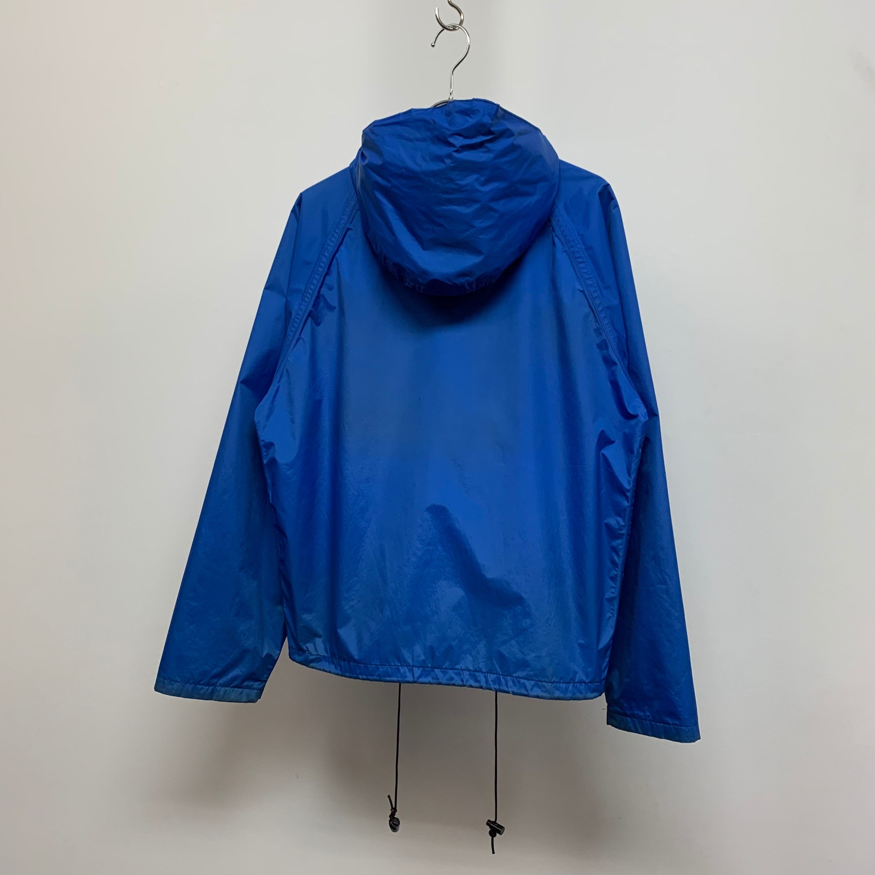 0195. 1990's EMS GORE-TEX parka ブルー シェルジャケット ゴアテック