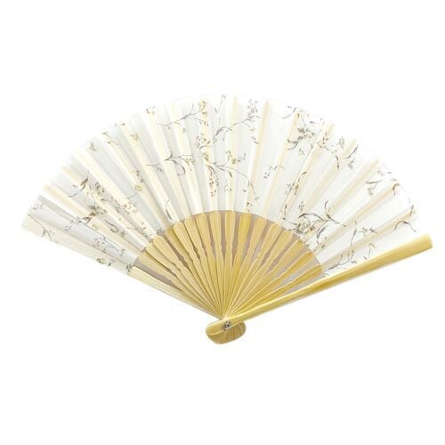 扇子|フラワーシフォン
