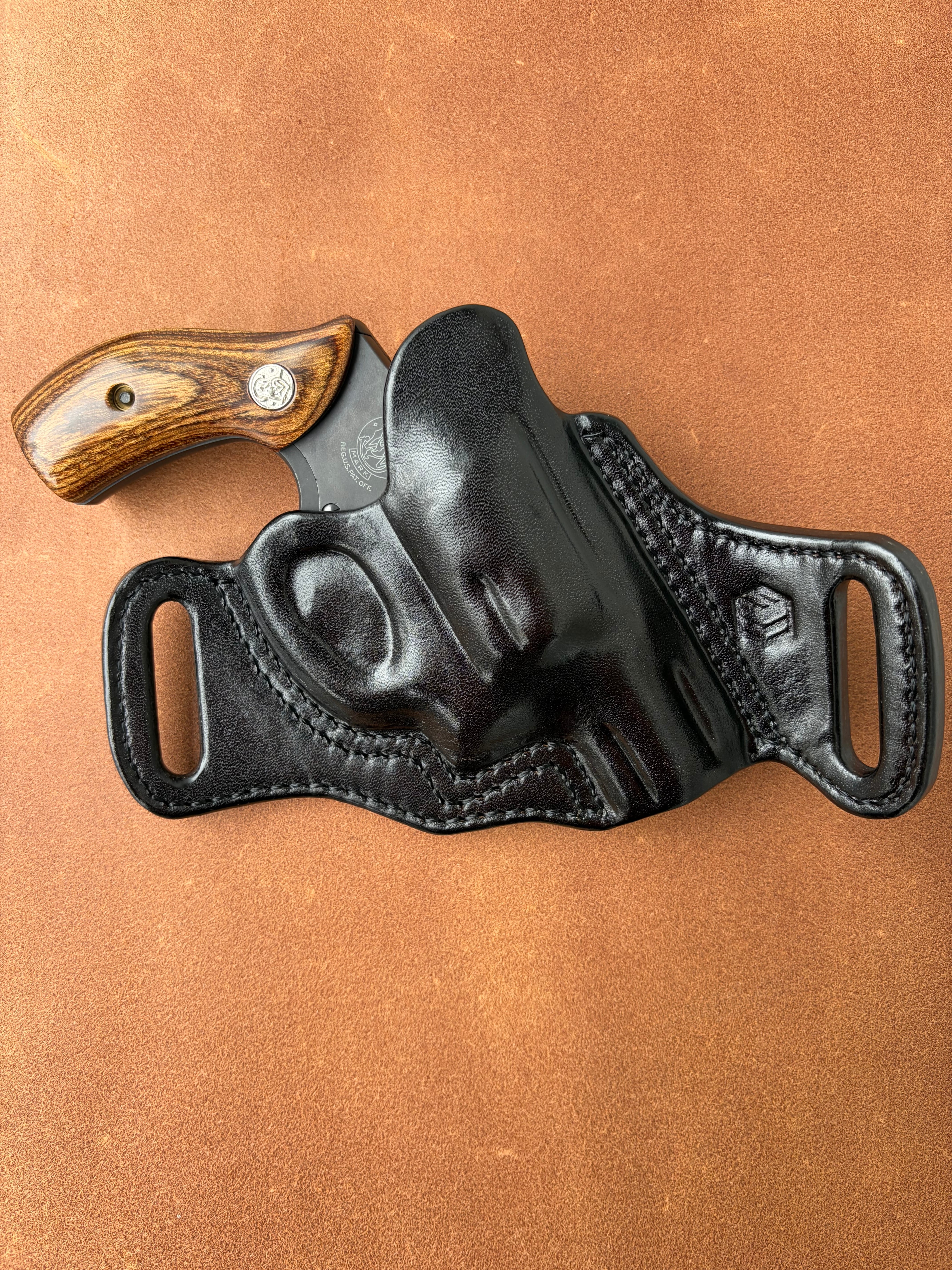 j frame back side leather holster | 黒沼興業