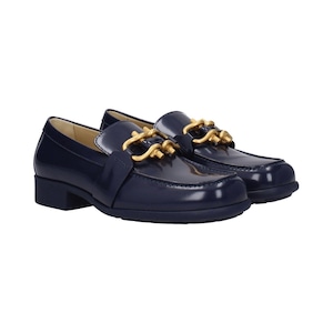 BOTTEGA VENETA ボッテガヴェネタ レディース ローファー レザー ブルー