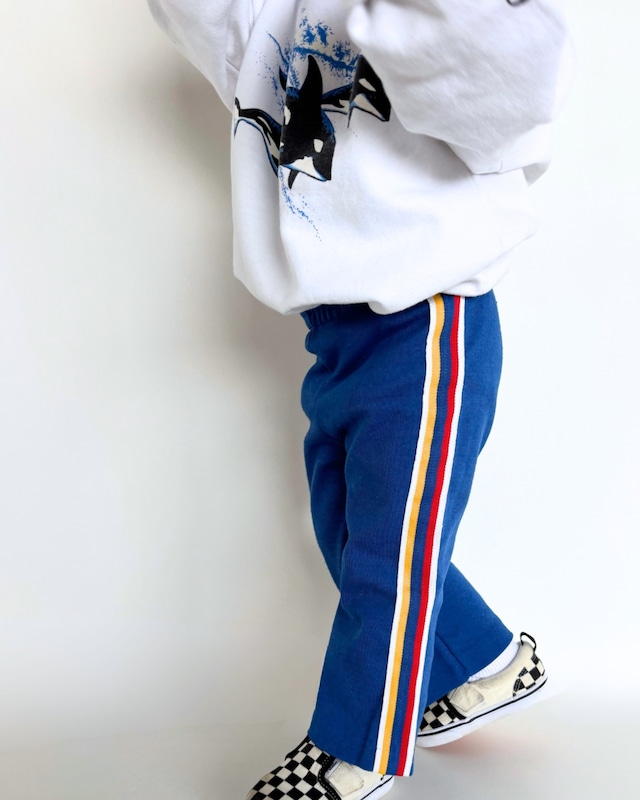 【24m相当・vintage】USA製 Healthtex サイドラインパンツ