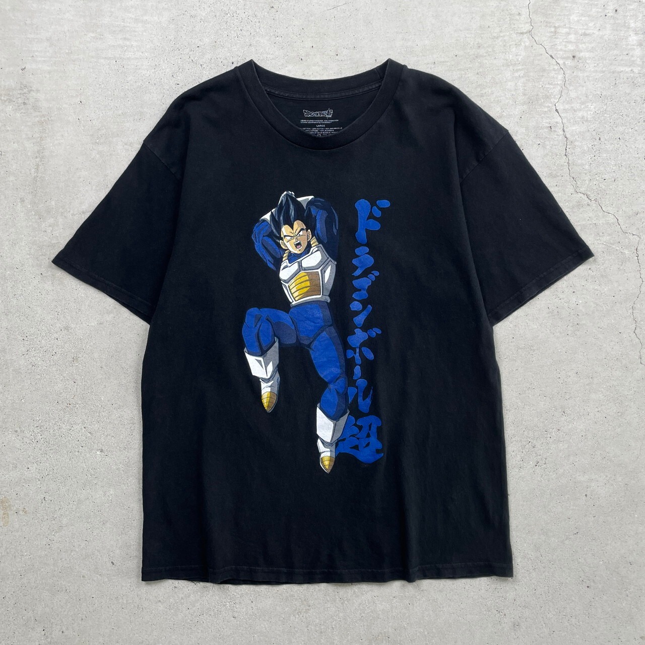 DRAGON BALL SUPER ドラゴンボール超 ベジータ キャラクタープリント T  
