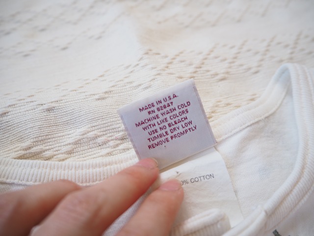 AMERICA cotton light cardigan