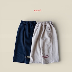«予約»«ジュニアサイズあり»«navi» ウィズパンツ 2colors