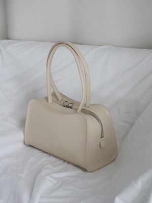 MOO mini boston bag (ivory)