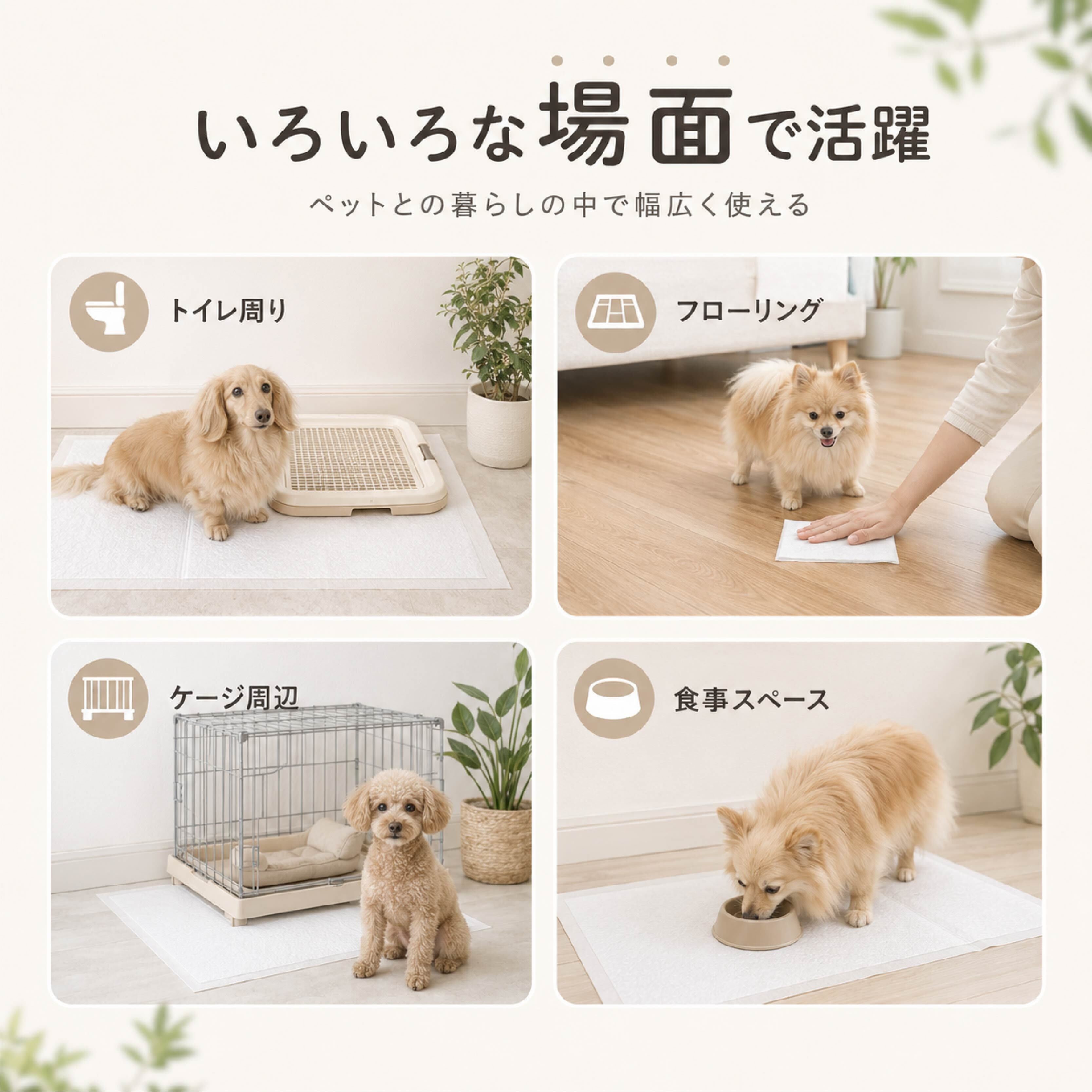 HY 721 . ペット用吸水シート 犬用 猫用 吸水ペーパー 100枚入り 大判