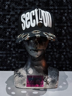 【ÆIEM】MOTHER COMPLEX × Alltimekilling. “SECOND SIGHT” Multi Eyelet Destroy Mesh Cap
