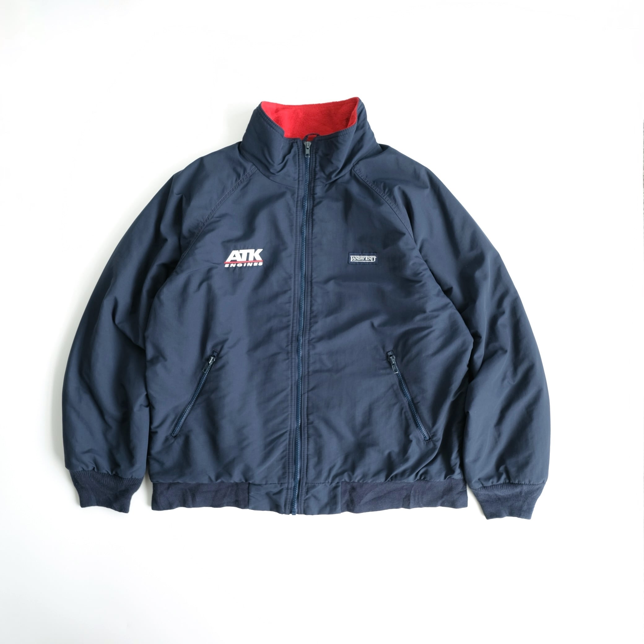 LANDS'END】90's SQUALL JACKET Navy L | RE:FOUND