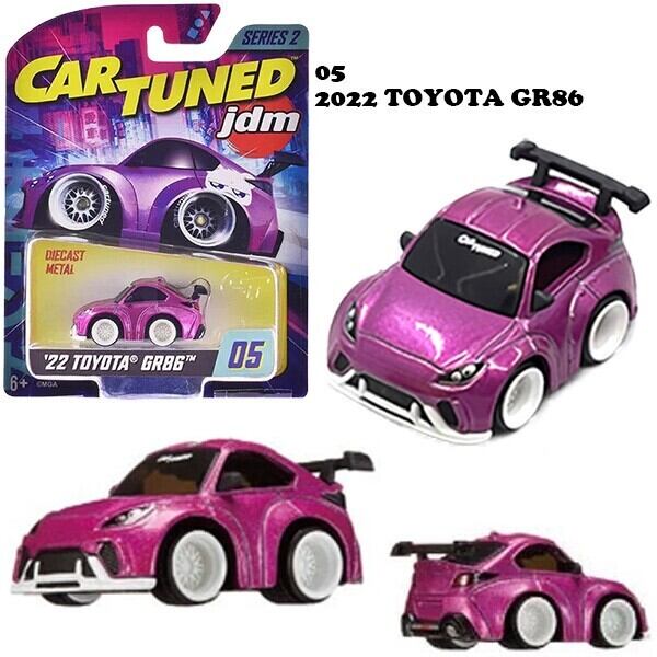 海外直輸入】MGA社 CarTuned 1:64 カートゥーンド ミニカー Diecast